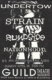 undertow / Strain / Blindside / Nationhood on Apr 18, 1993 [510-small]