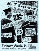 The Mr. T Experience / Monsula / Nasal Sex / Blatz / Platypus Scourge on Apr 6, 1990 [513-small]