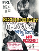 Econochrist / Monsula / Wig Torture / No Restraint on Dec 8, 1989 [516-small]