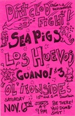 Dirt Clod Fight / Sea Pigs / Guano / Los Huevos on Nov 6, 1993 [527-small]