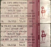 Mötley Crüe / Loudness on Aug 23, 1985 [625-small]