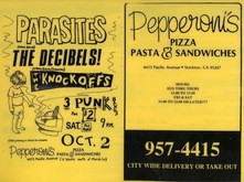 Parasites / The Decibels / The Knockoffs on Oct 2, 1993 [816-small]
