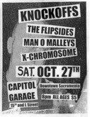The Knockoffs / The Flipsides / The Man O'Malleys / X Chromosome on Oct 27, 2001 [817-small]