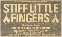 Stiff Little Fingers on Mar 21, 1988 [819-small]