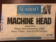 tags: Ticket - Machine Head / Caliban / God Forbid on Nov 26, 2004 [823-small]