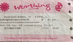 Hawkwind / Tubilah Dog on Apr 4, 1988 [877-small]