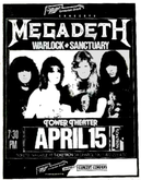 Megadeth / Warlock / Sanctuary on Apr 15, 1988 [895-small]