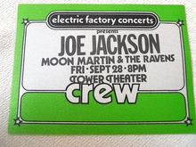 Joe Jackson / Moon Martin and the Ravens on Sep 28, 1979 [930-small]