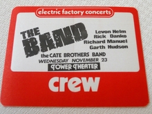 The Band / The Cate Brothers on Nov 23, 1983 [959-small]