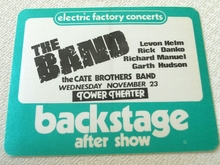 The Band / The Cate Brothers on Nov 23, 1983 [960-small]