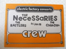 The Necessaries / The Rattlers / The Cheaters on Jan 18, 1980 [965-small]