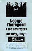 tags: George Thorogood & The Destroyers, Wichita, Kansas, United States, Gig Poster, The Cotillion - George Thorogood & The Destroyers on Jul 1, 2003 [160-small]