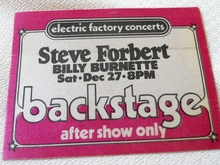 Steve Forbert / Billy Burnette on Dec 27, 1980 [172-small]