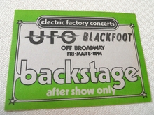 UFO / Blackfoot / Off Broadway  on Mar 8, 1980 [179-small]