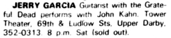 Jerry Garcia / John Kahn on Jan 25, 1986 [241-small]