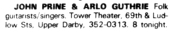 John Prine / Arlo Guthrie on May 9, 1986 [247-small]