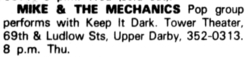 Mike & The Mechanics / Keep It Dark on Jun 19, 1986 [252-small]