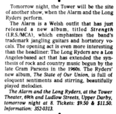 The Alarm / Long Ryders on May 10, 1986 [275-small]