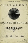 Cult of Luna / Emma Ruth Rundle / Intronaut on Mar 9, 2020 [564-small]