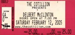 tags: Delbert McClinton, Wichita, Kansas, United States, Ticket, The Cotillion - Delbert McClinton on Feb 12, 2005 [603-small]