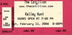 tags: Kelley Hunt, Wichita, Kansas, United States, Ticket, The Cotillion - Kelley Hunt on Feb 11, 2006 [610-small]