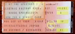 Bruce Springsteen & The E Street Band on Sep 17, 1984 [649-small]