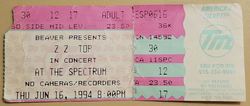 ZZ Top / George Thorogood & The Destroyers on Jun 16, 1994 [675-small]