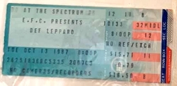 Def Leppard / Tesla on Oct 13, 1987 [702-small]