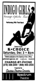 Indigo Girls / K choice on Dec 3, 1994 [722-small]