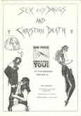 Christian Death / The Hiding Place on Aug 14, 1988 [778-small]