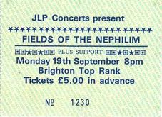 Fields of the Nephilim / Underneath What on Sep 19, 1988 [973-small]