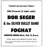 Bob Seger & The Silver Bullet Band / Foghat on Feb 11, 1976 [009-small]