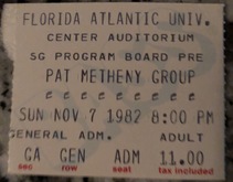 Pat Matheny Group on Nov 7, 1982 [063-small]