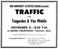 Traffic / Teegarden and VanWinkle on Nov 8, 1970 [109-small]