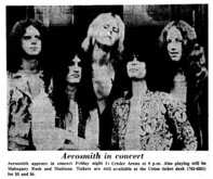 Aerosmith / Mahogany Rush / Madmen on Nov 22, 1974 [112-small]
