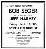 Bob Seger & The Silver Bullet Band / Jeff Harvey on Sep 12, 1975 [115-small]