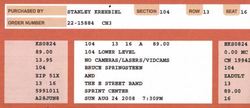 tags: Bruce Springsteen, Kansas City, Missouri, United States, Ticket, Sprint Center - Bruce Springsteen on Aug 24, 2008 [187-small]