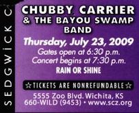 tags: Chubby Carrier and the Bayou Swamp Band, Wichita, Kansas, United States, Ticket, The Sedgwick County Zoo - Chubby Carrier and the Bayou Swamp Band on Jul 23, 2009 [197-small]