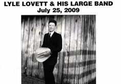 tags: Lyle Lovett & His Large Band, Salina, Kansas, United States, Gig Poster, The Stiefel Theatre - Lyle Lovett & His Large Band on Jul 25, 2009 [199-small]