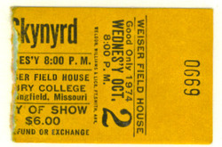 Lynyrd Skynyrd / Elvin Bishop on Oct 12, 1974 [229-small]