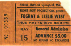 Foghat / Leslie West on May 15, 1975 [241-small]