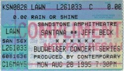 Jeff Beck / Santana on Aug 28, 1995 [260-small]