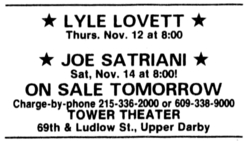 Lyle lovett on Nov 12, 1998 [401-small]