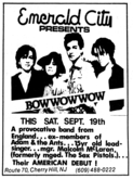 Bow Wow Wow on Sep 19, 1981 [406-small]