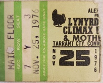 Lynyrd Skynyrd / Climax Blues Band / Mother's Finest on Nov 25, 1976 [420-small]