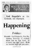 Led Zeppelin / Spirit / illinois speed press on May 16, 1969 [436-small]