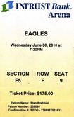 tags: Eagles, Wichita, Kansas, United States, Ticket, Intrust Bank Arena  - The Eagles on Jun 30, 2010 [537-small]