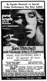 Joni Mitchell / Tom Scott & The L.A. Express on Aug 8, 1974 [570-small]