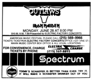 The Outlaws / Iron Maiden on Jun 28, 1982 [767-small]