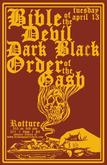 Bible of the Devil / Order of the Gash / Dark Black on Apr 13, 2010 [794-small]